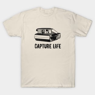 Capture Life With This Old Style Instant Camera T-Shirt